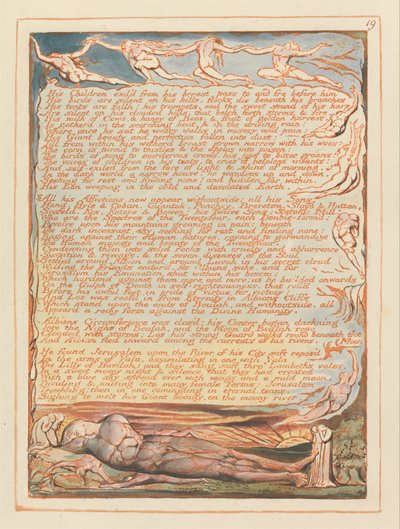 Jerusalem, Tafel 19 von William Blake